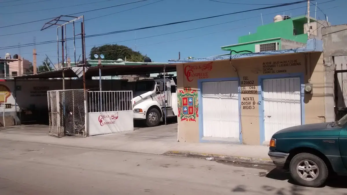 Grúas Campeche, Suc. Ciudad del Carmen
