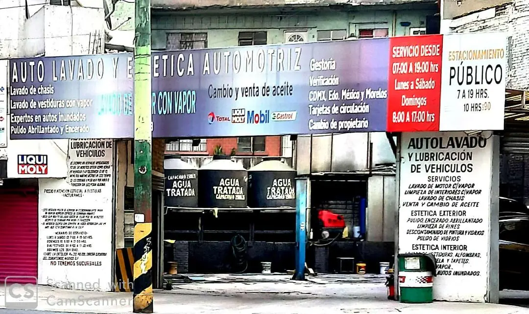 AUTOLAVADO Y LUBRICACION DE AUTOMOTVILES