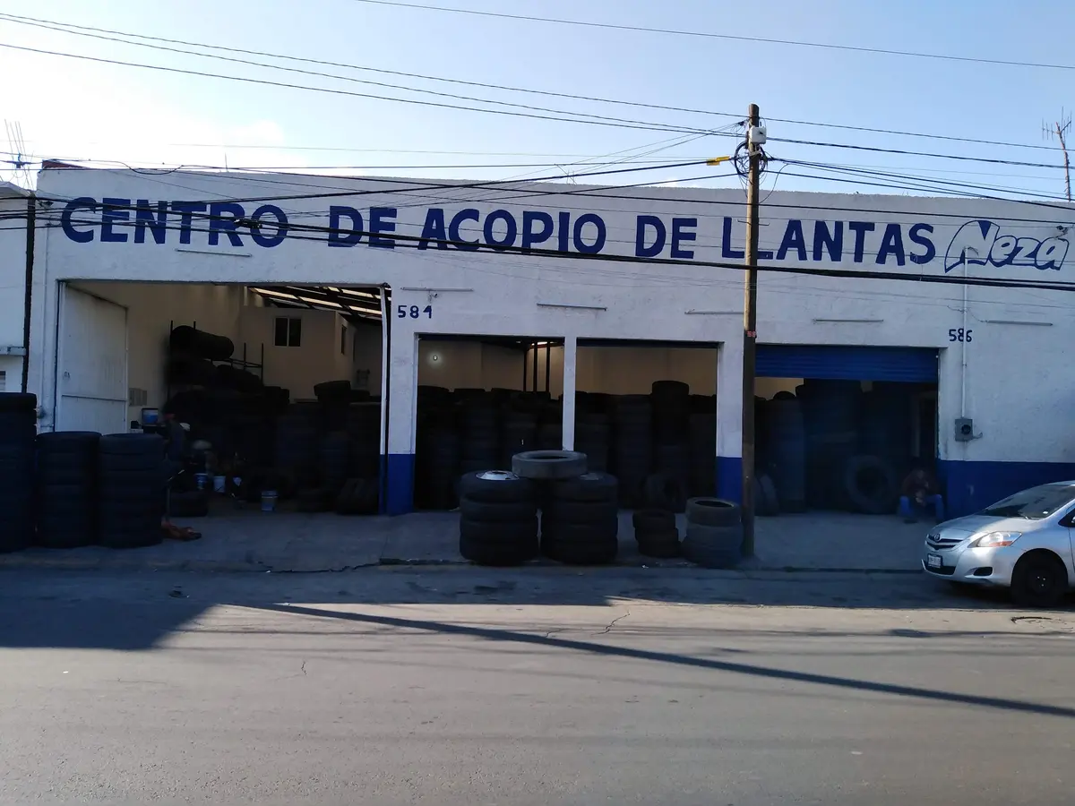 Centro de acopio de llantas neza