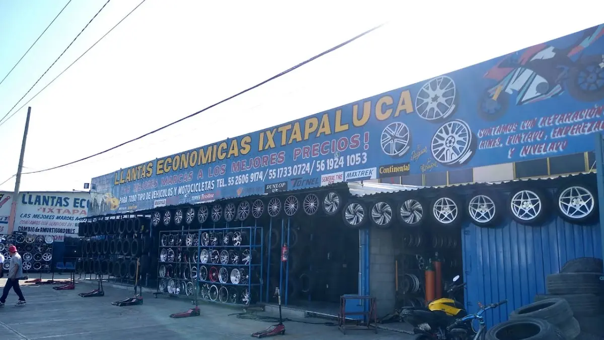 DLE (Distribuidora de Llantas Económicas) Sucursal Ixtapaluca | Llantas y Rines Economicos