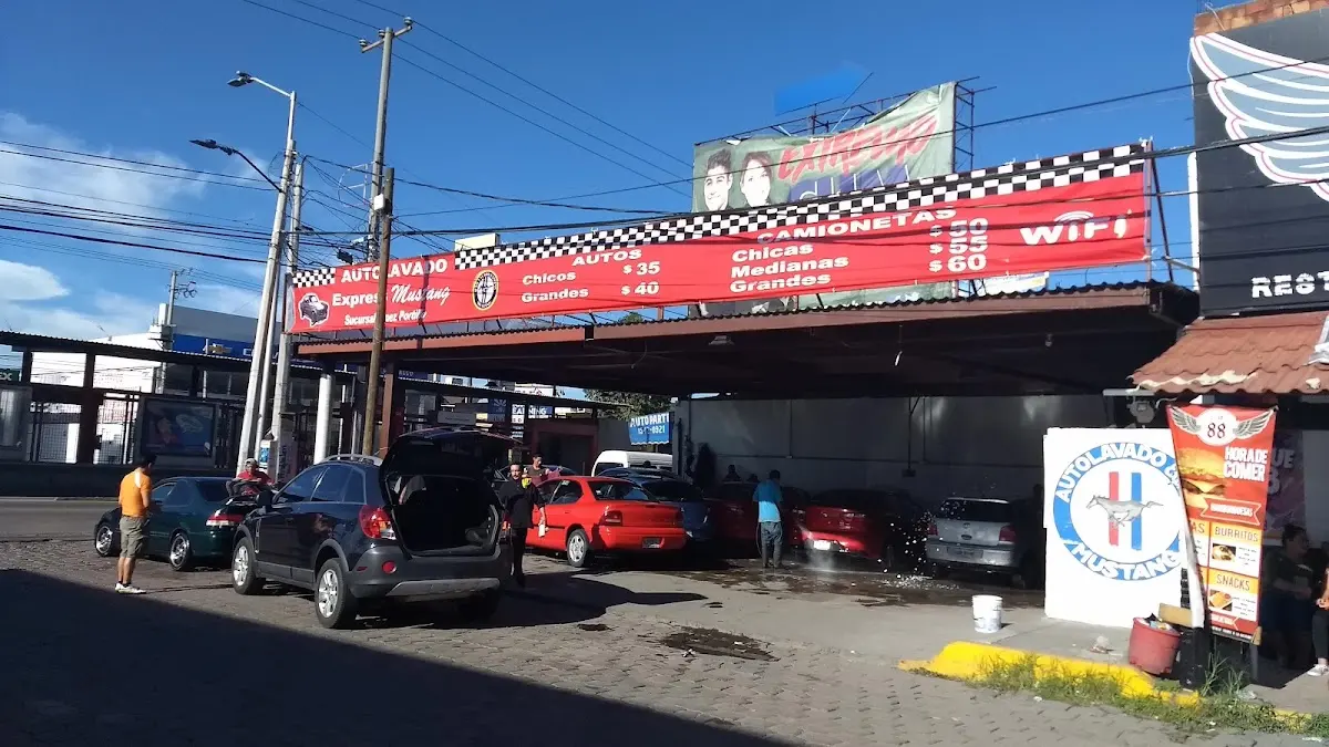 Autolavado mustang