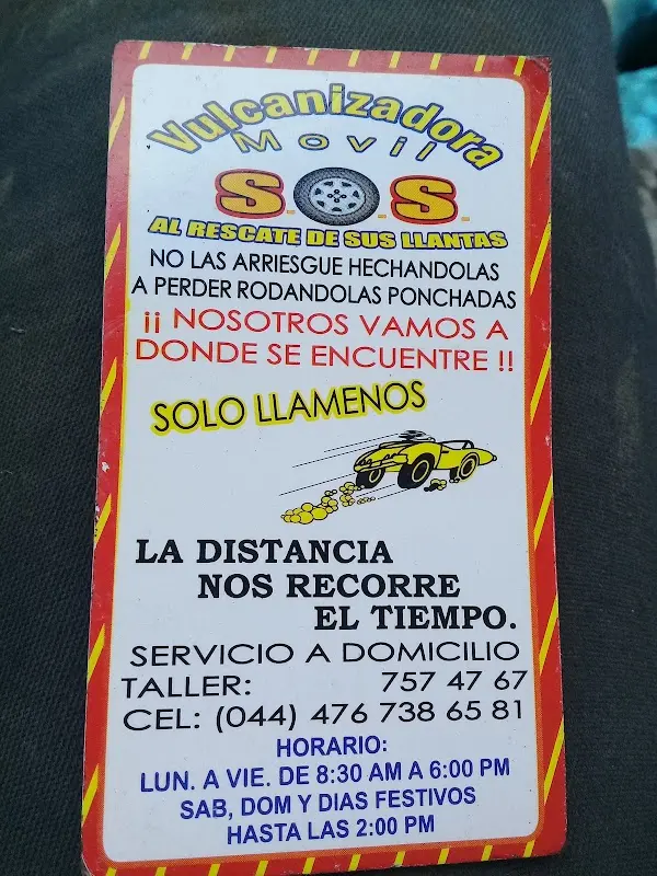 VULCANIZADORA MOVIL S.O.S