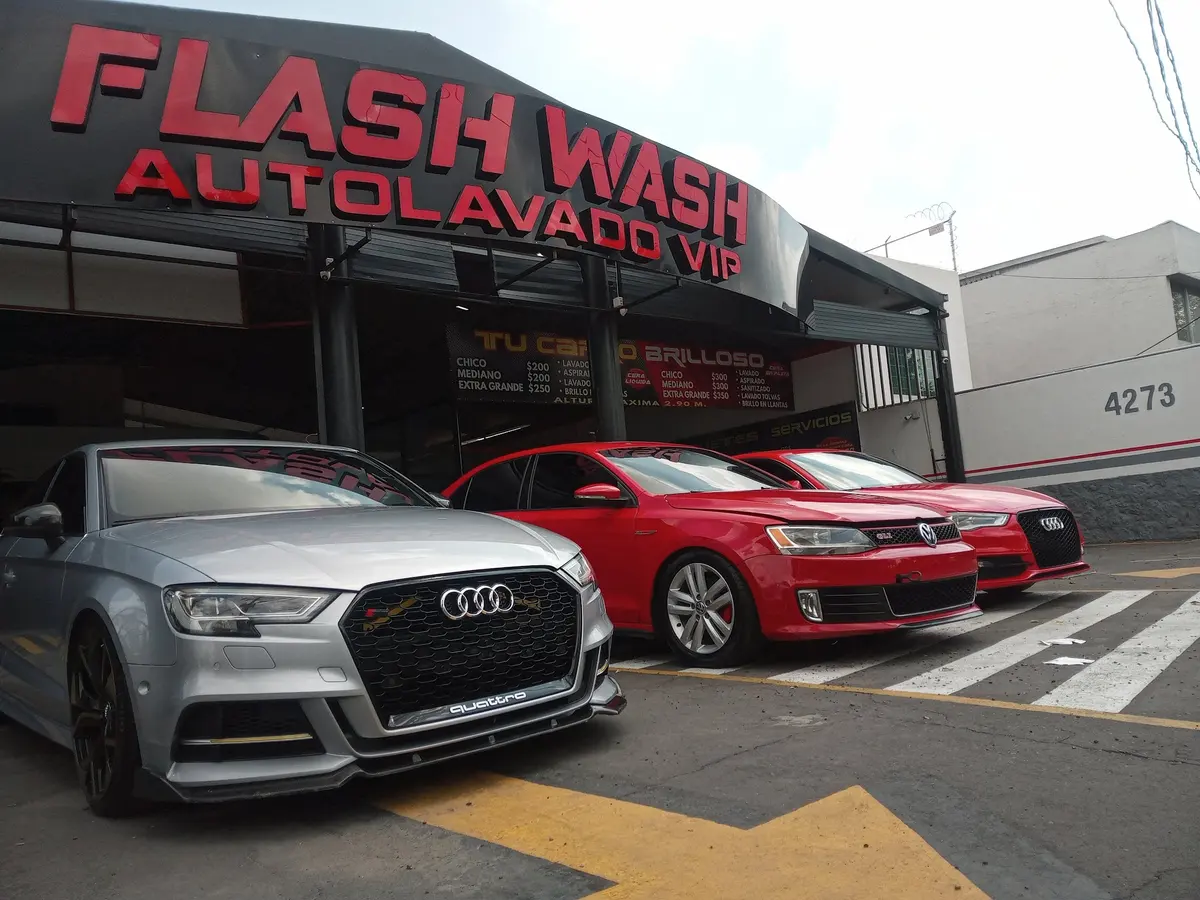 Autolavado & Detallado Flash Wash VIP - "Don´t Drive Dirty"