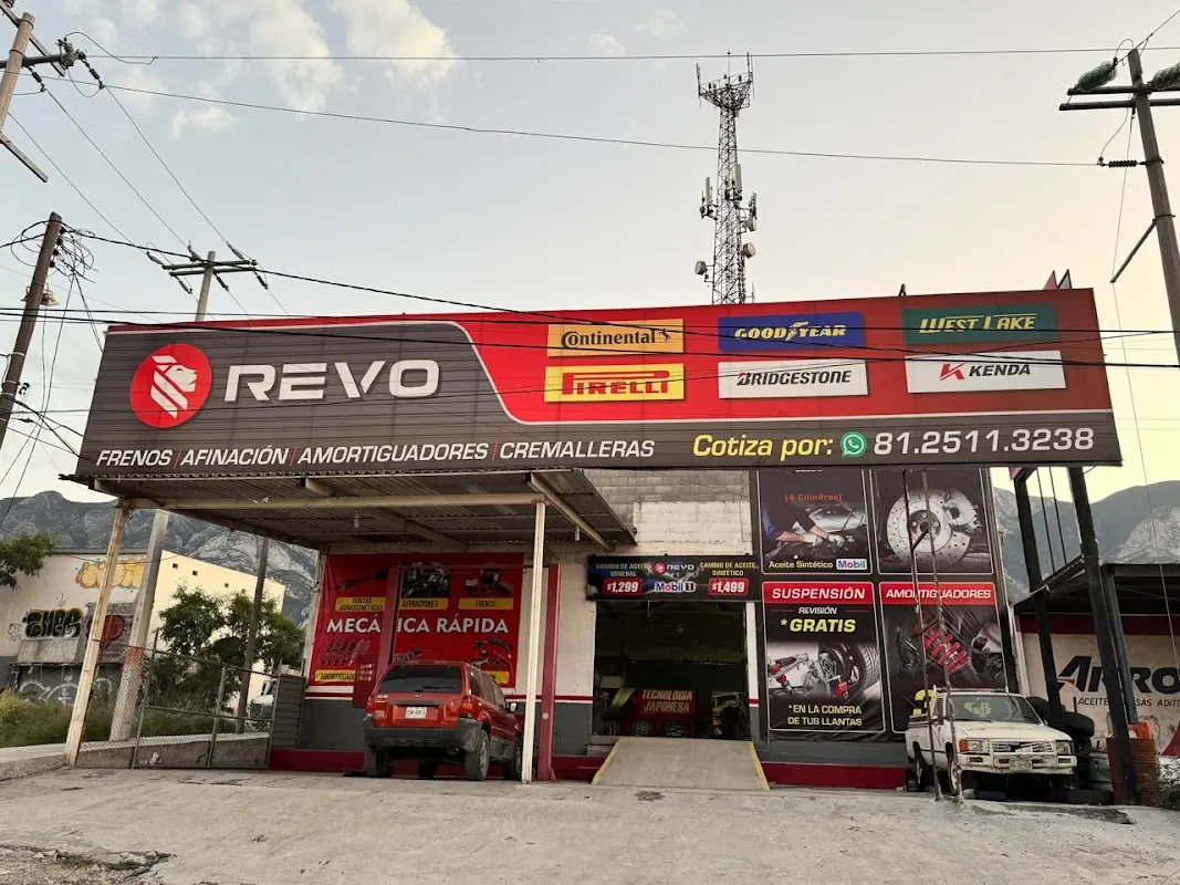 REVO Llantas, Frenos Y Suspensión