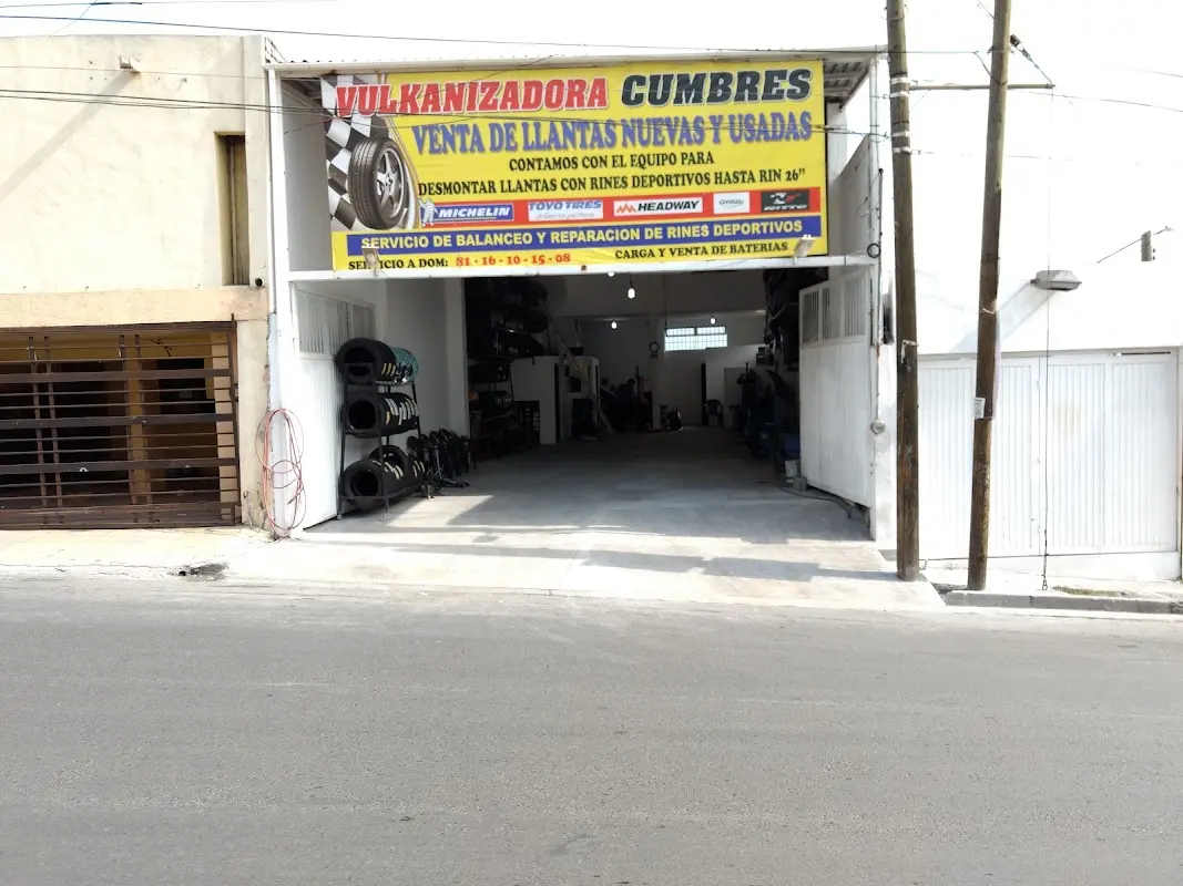 Llantas y Vulcanizadora Cumbres