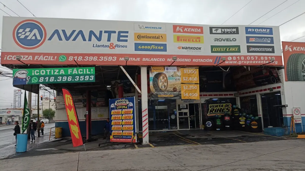 Avante Llantas Suc. Diego Díaz