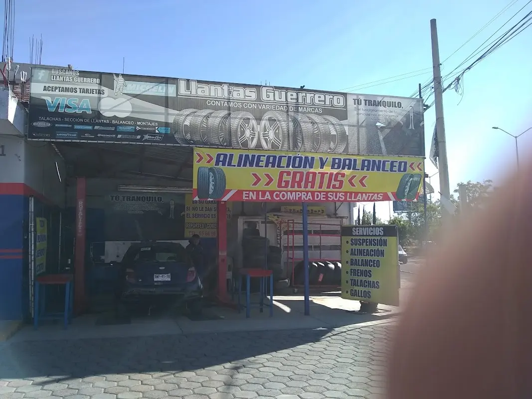 Llantas y Servicios Guerrero.