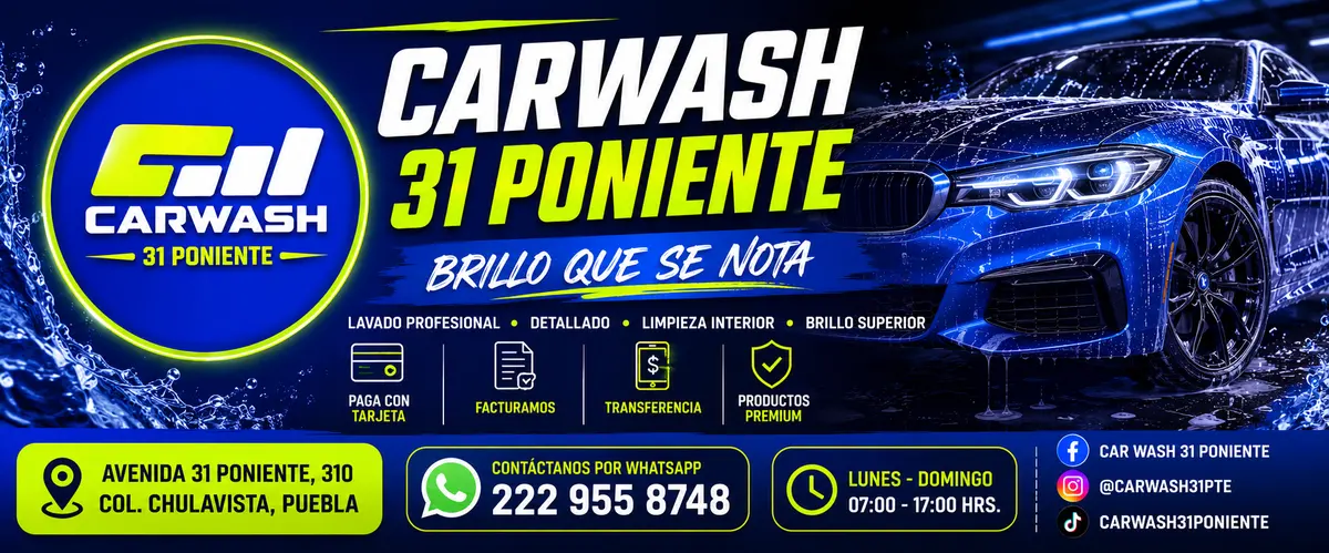 Autolavado Car Wash 31 Pte