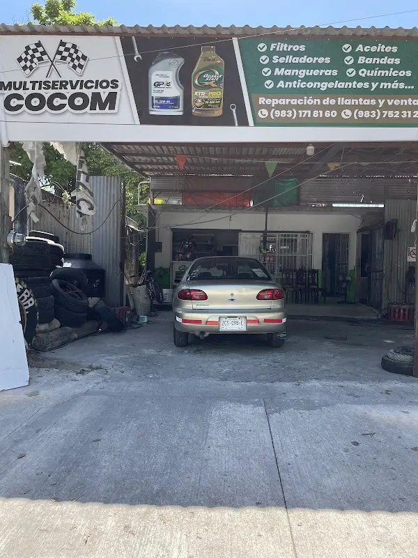 Llantera "Cocom" "servicio a domicilio"