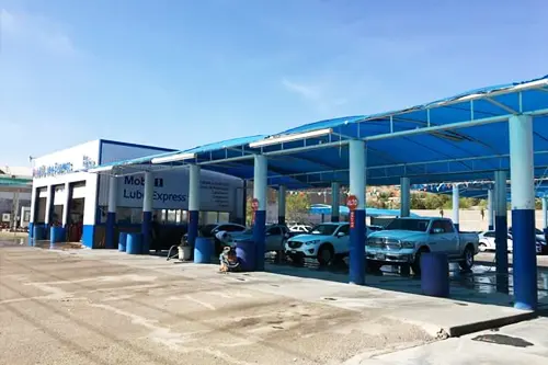 Blue Monster Car & Truck Detail
