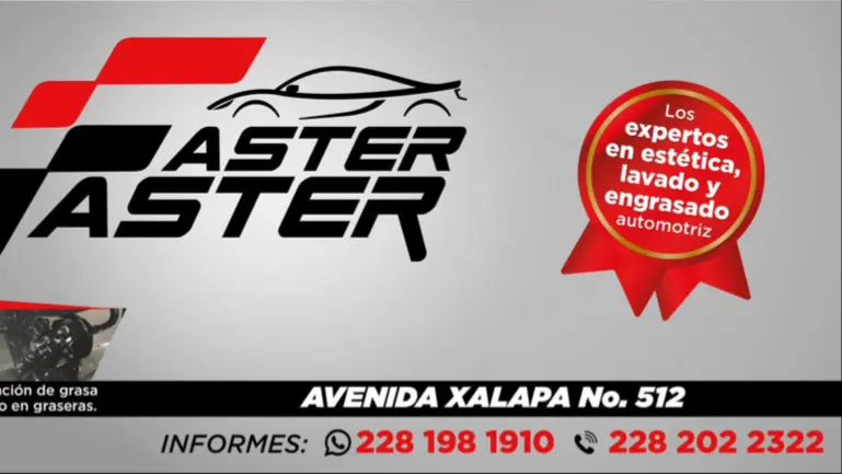Lavado y Engrasado Faster Faster