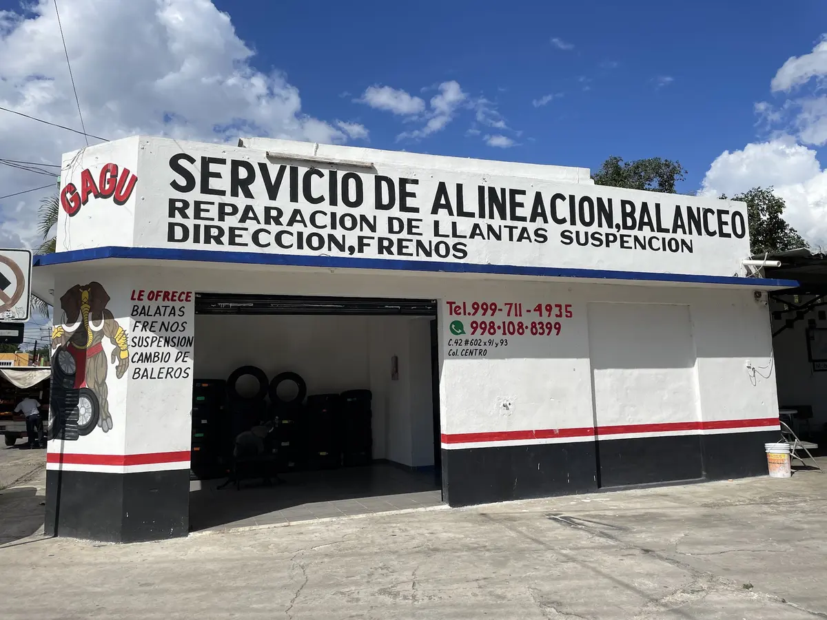 Servicio de alineación, balanceo y suspension en general “GAGU”.