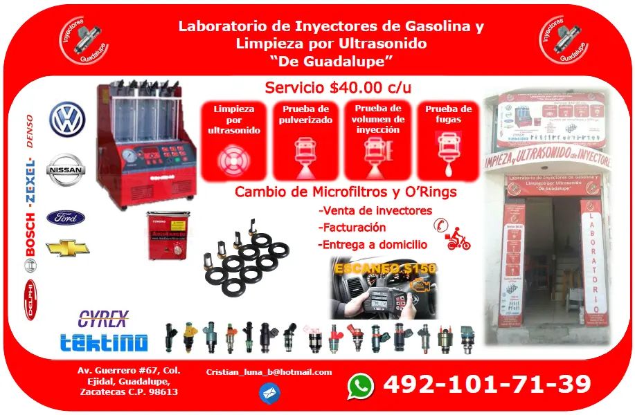 Laboratorio Lavado de Inyectores Guadalupe Zacatecas LINYG — foto 3 de 3