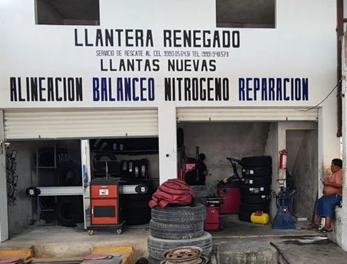 Llantera El Forastero. Servicio 24 Horas