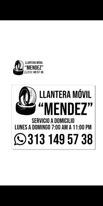 Llantera Movil En Tecomán (méndez)llantero Movil