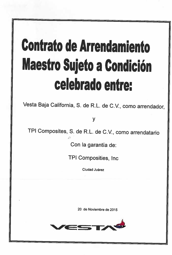 Rental Cranes Certificate, S.a. De C.v.